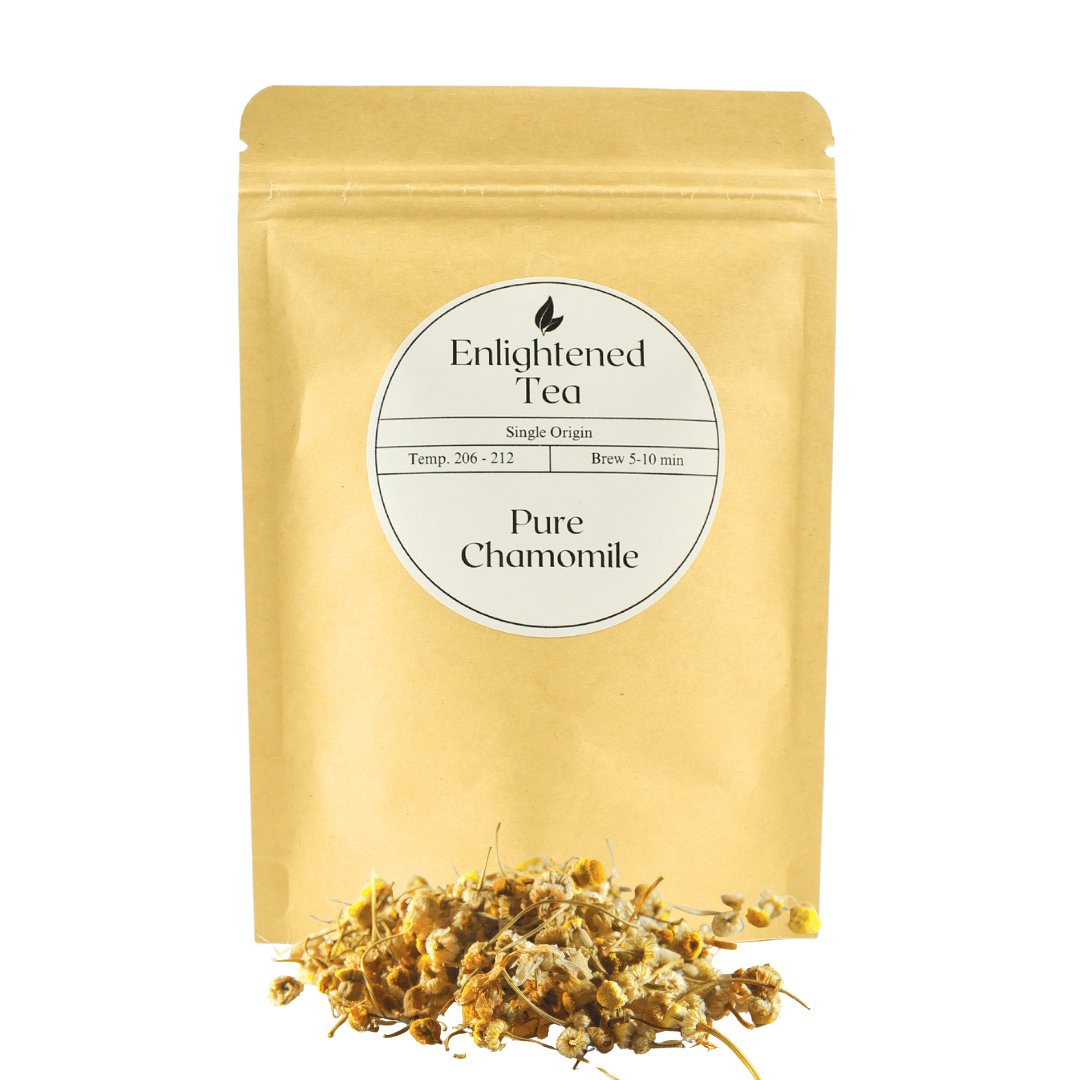 Pure Chamomile Tea Loose Leaf EnlightenedTea pure-chamomile-tea-loose-leaf-enlightenedtea
