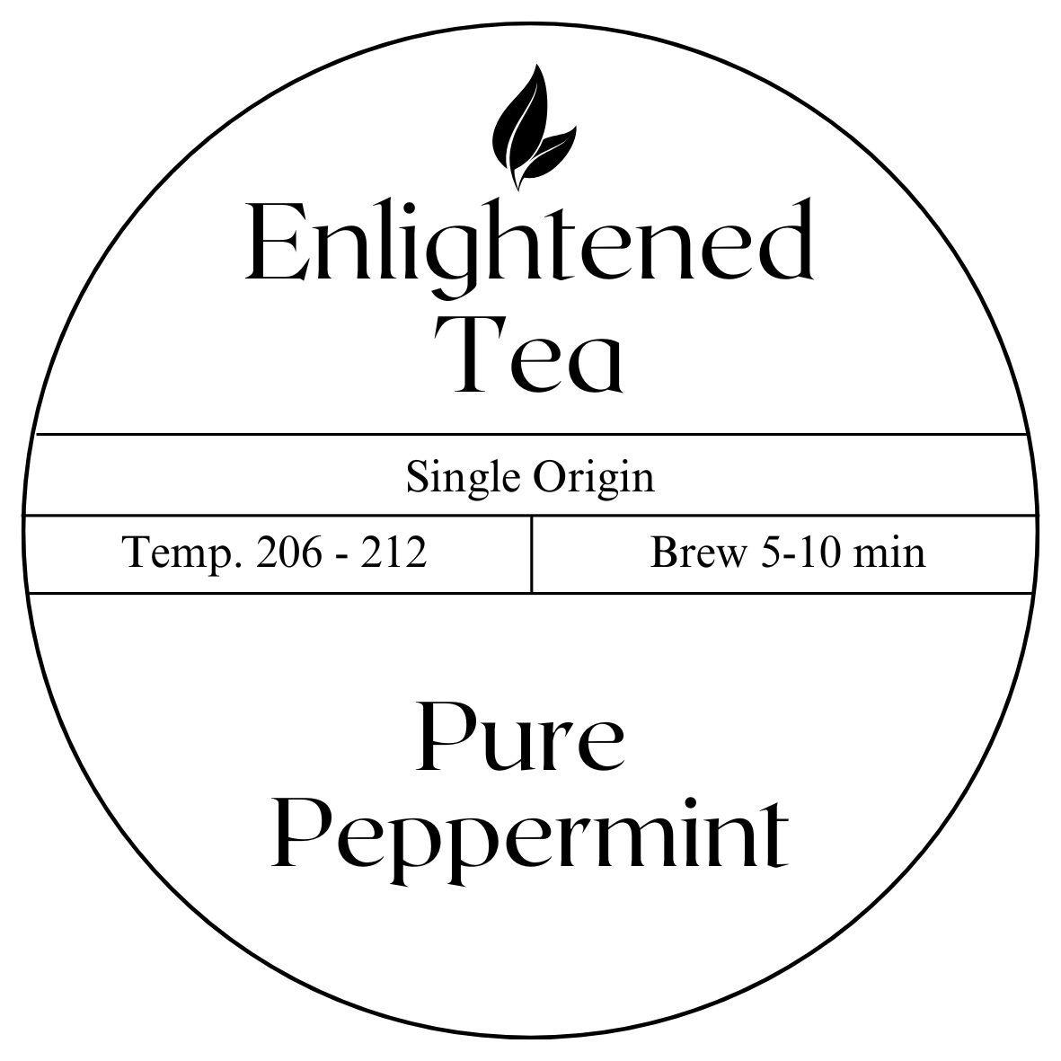 Pure Peppermint - Loose Leaf Herbal Tea